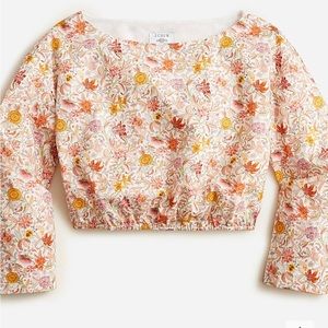 JCrew x Liberty Cropped Top